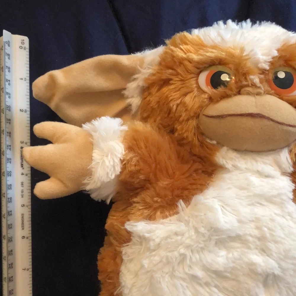 Plush Orange and White Stuffed Animal - Soft Cozy Toy